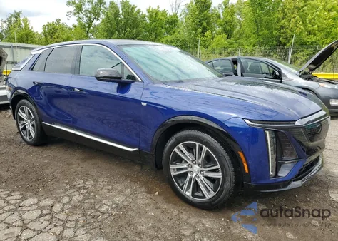 2024 Cadillac Lyriq Luxury из США, поврежденный, VIN 1GYKPPRL1RZ104364